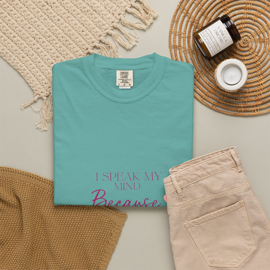 I Speak My Mind – Bold Faith Graphic Tee