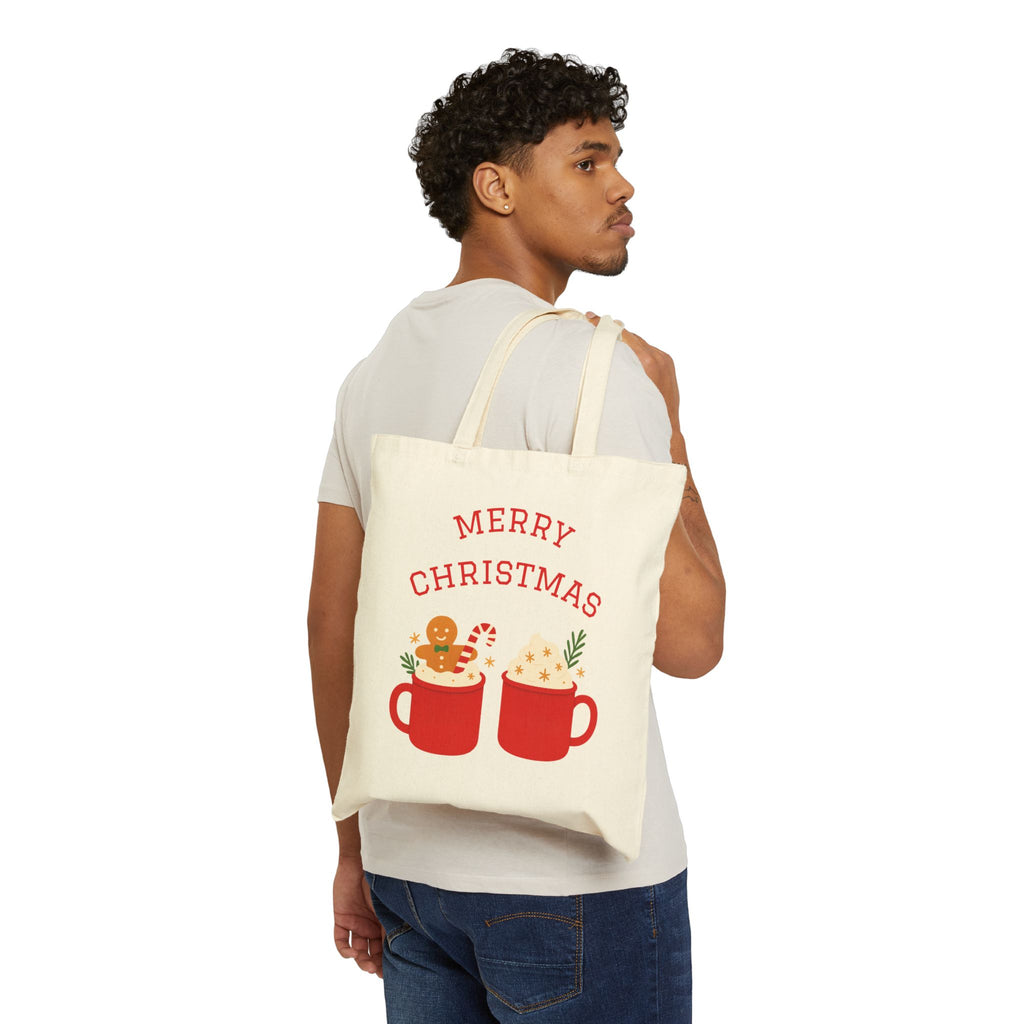 Southern Glow Canvas Tote Bag – Cute Everyday Bag with Graphic Design