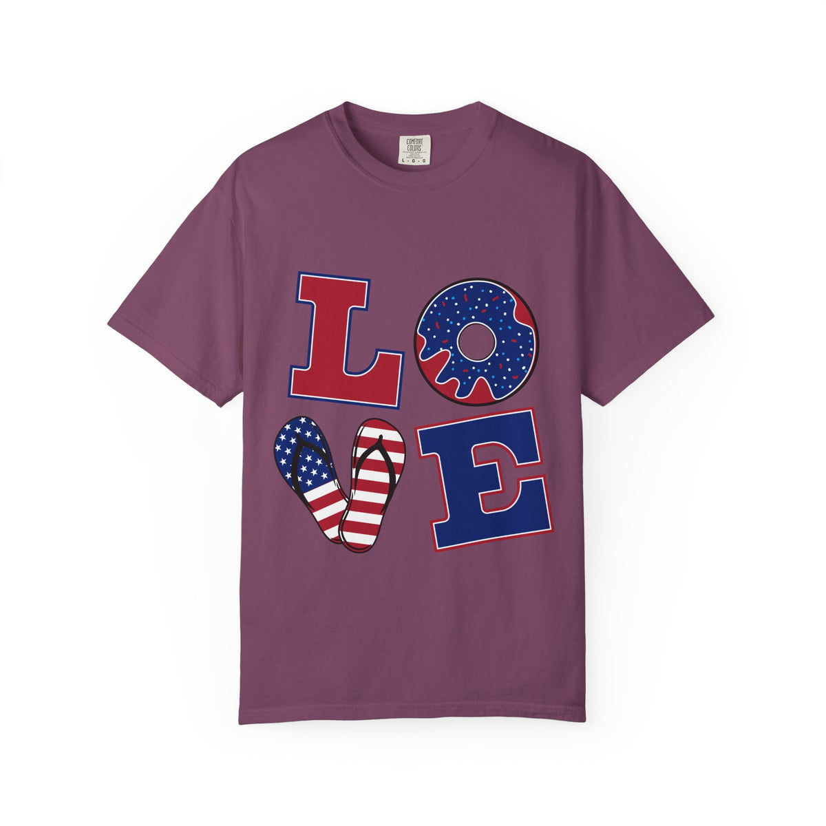 American Love – Patriotic Southern Graphic Tee