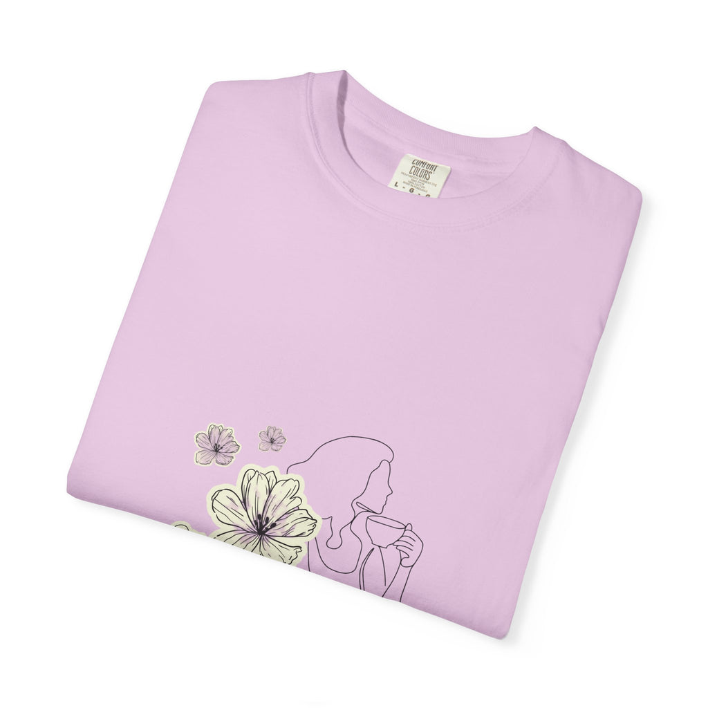 Brewed in His Grace – Coffee & Faith Graphic Tee