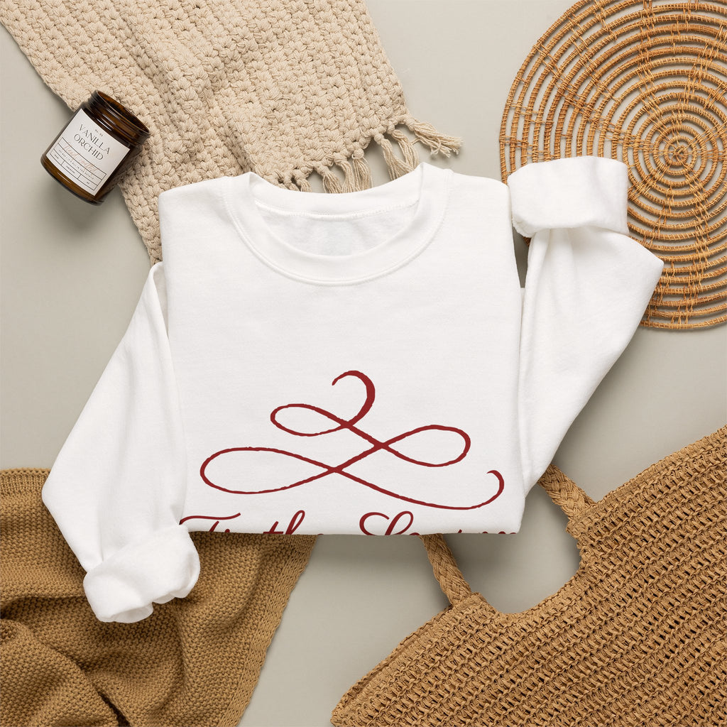 Southern Glow Graphic Crewneck Sweatshirt – Cozy Unisex Style