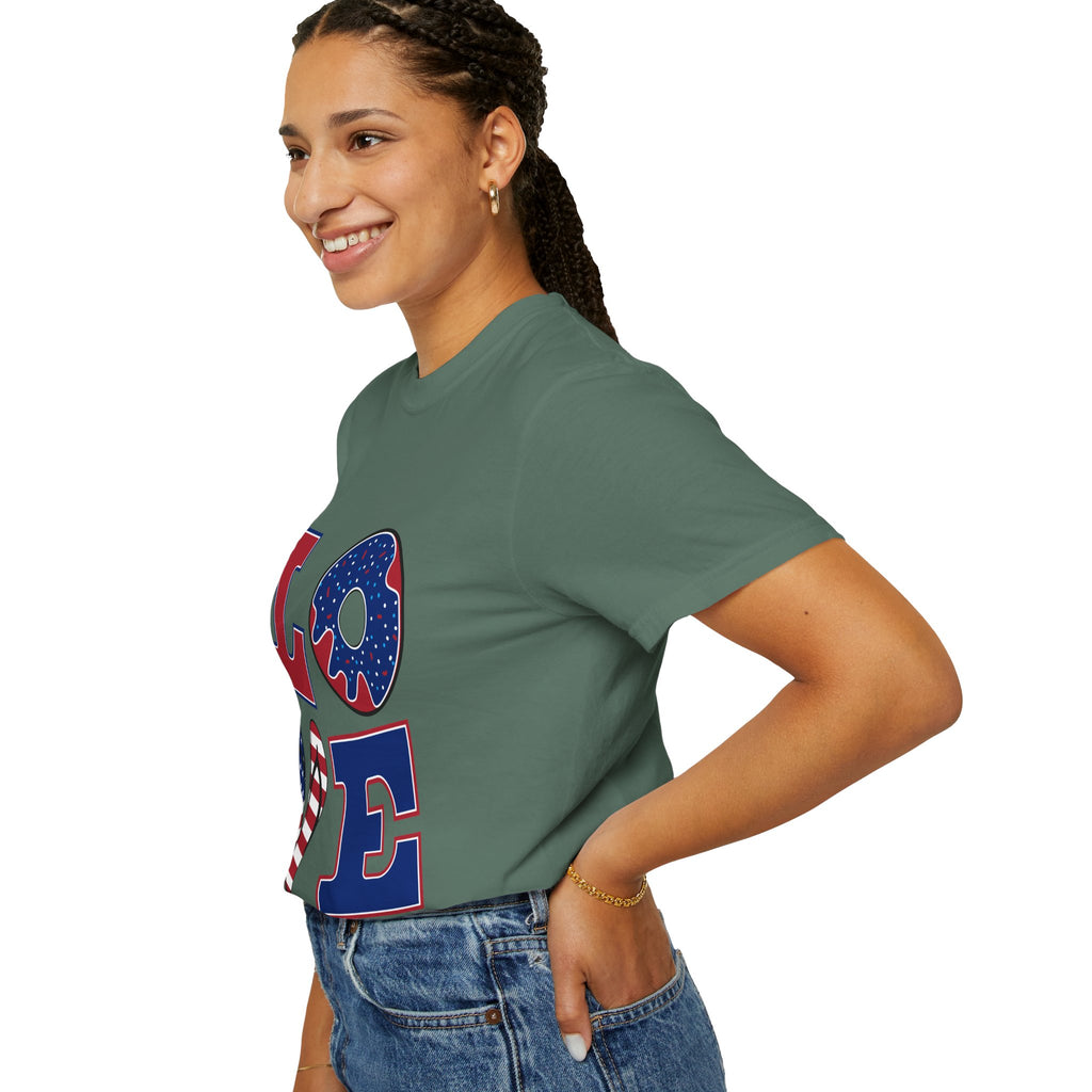 American Love – Patriotic Southern Graphic Tee