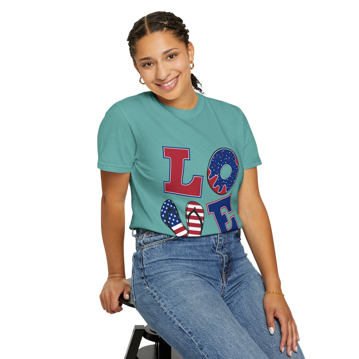 American Love – Patriotic Southern Graphic Tee