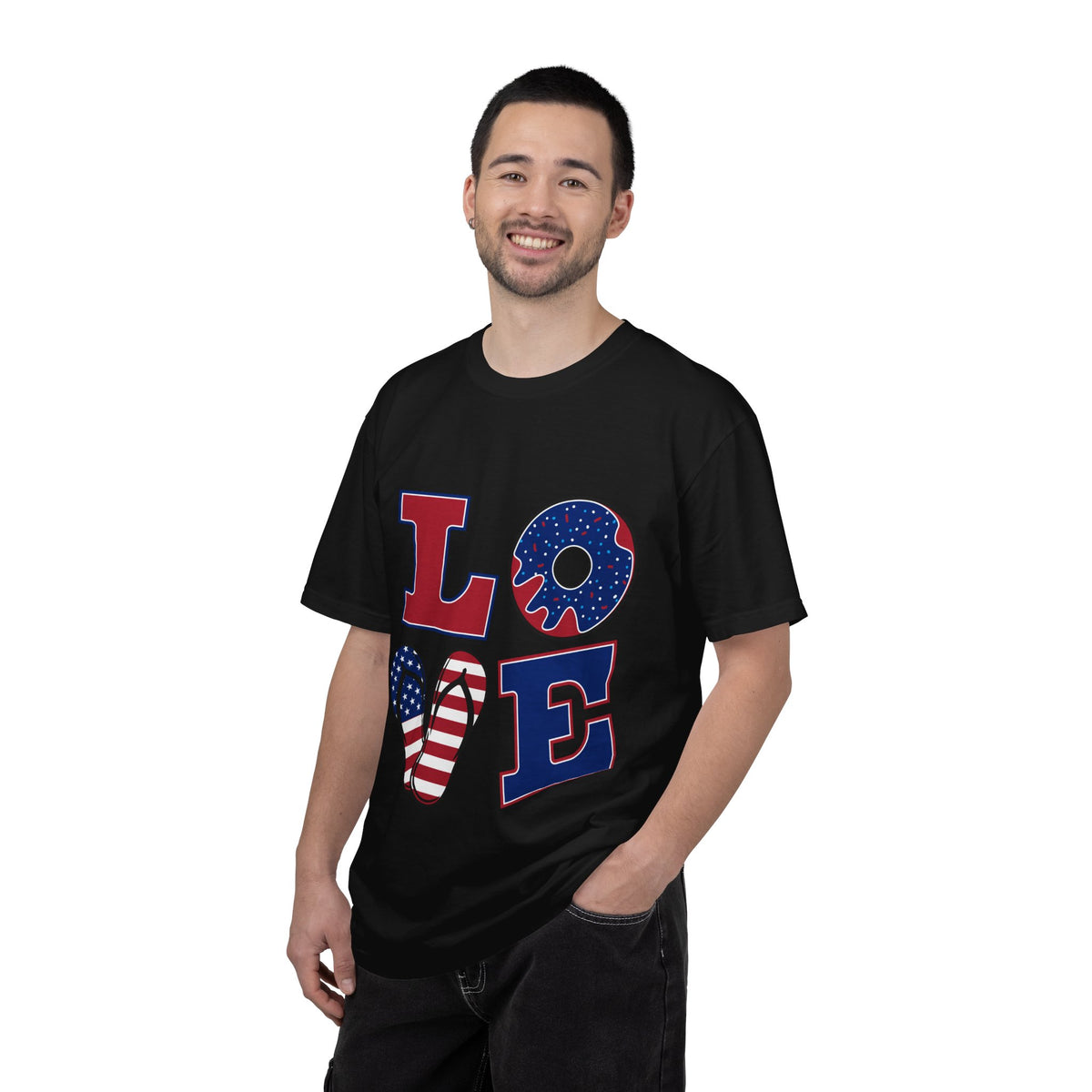 American Love – Patriotic Southern Graphic Tee