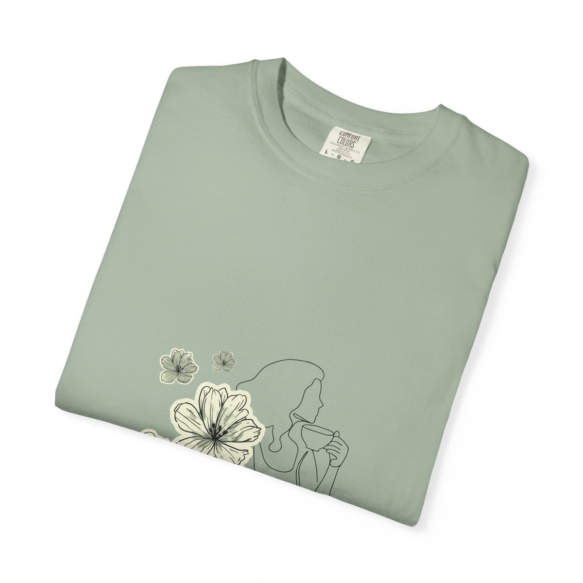Brewed in His Grace – Coffee & Faith Graphic Tee