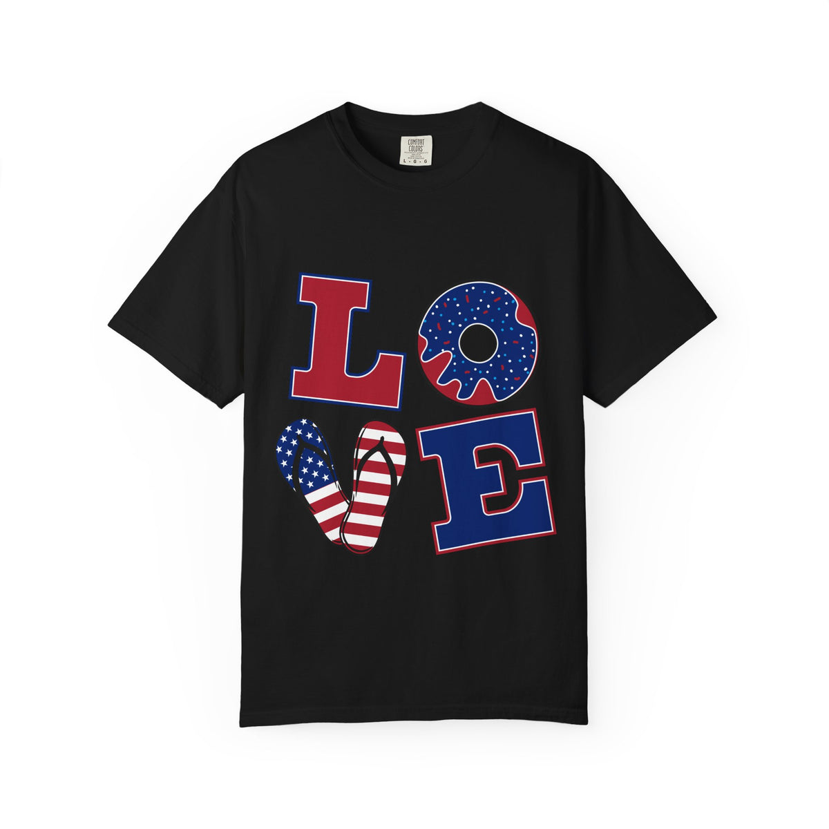 American Love – Patriotic Southern Graphic Tee
