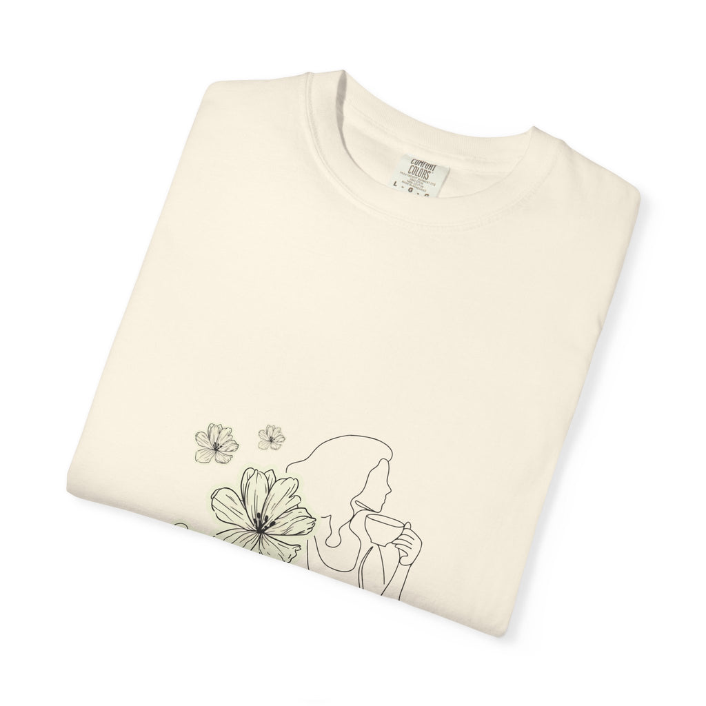 Brewed in His Grace – Coffee & Faith Graphic Tee