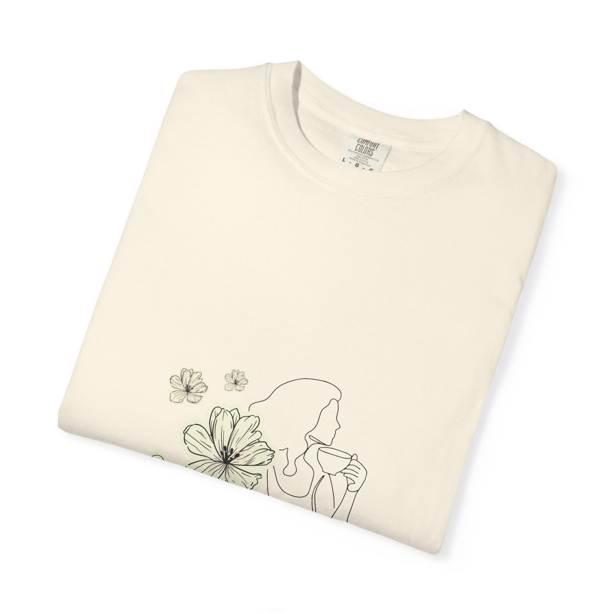 Brewed in His Grace – Coffee & Faith Graphic Tee
