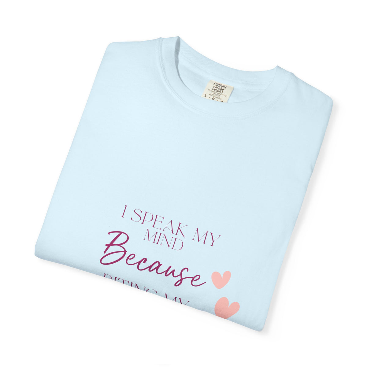 I Speak My Mind – Bold Faith Graphic Tee