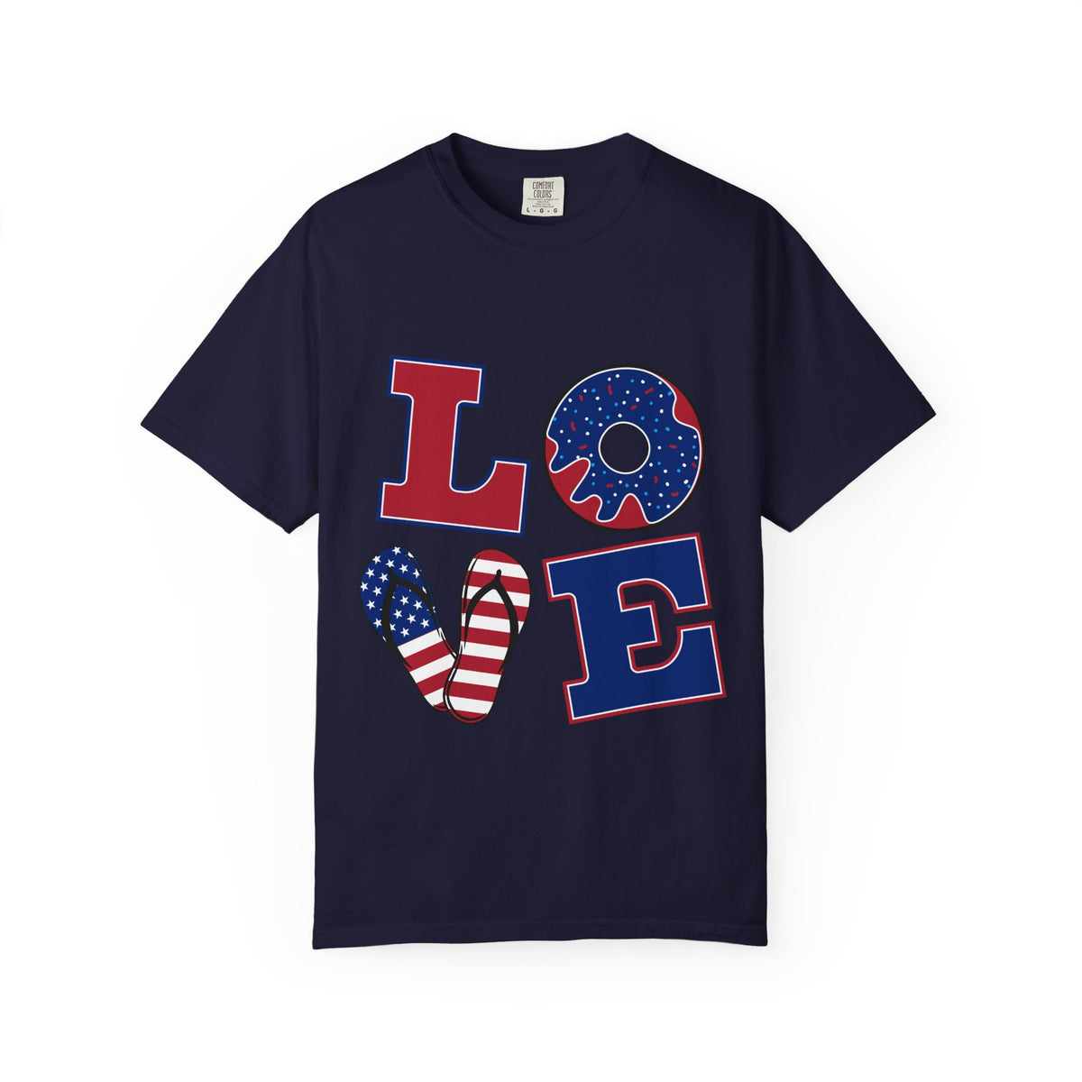 American Love – Patriotic Southern Graphic Tee