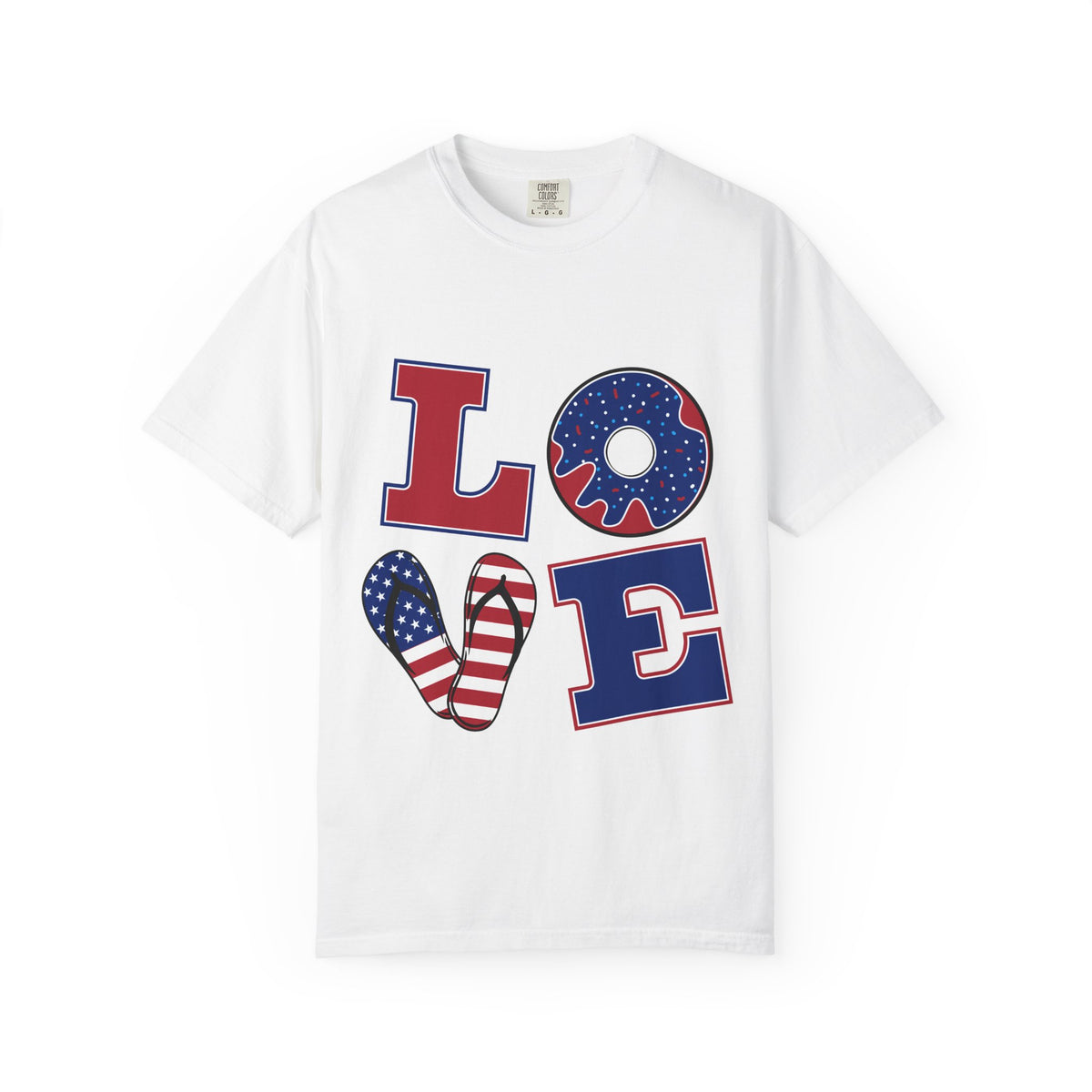 American Love – Patriotic Southern Graphic Tee