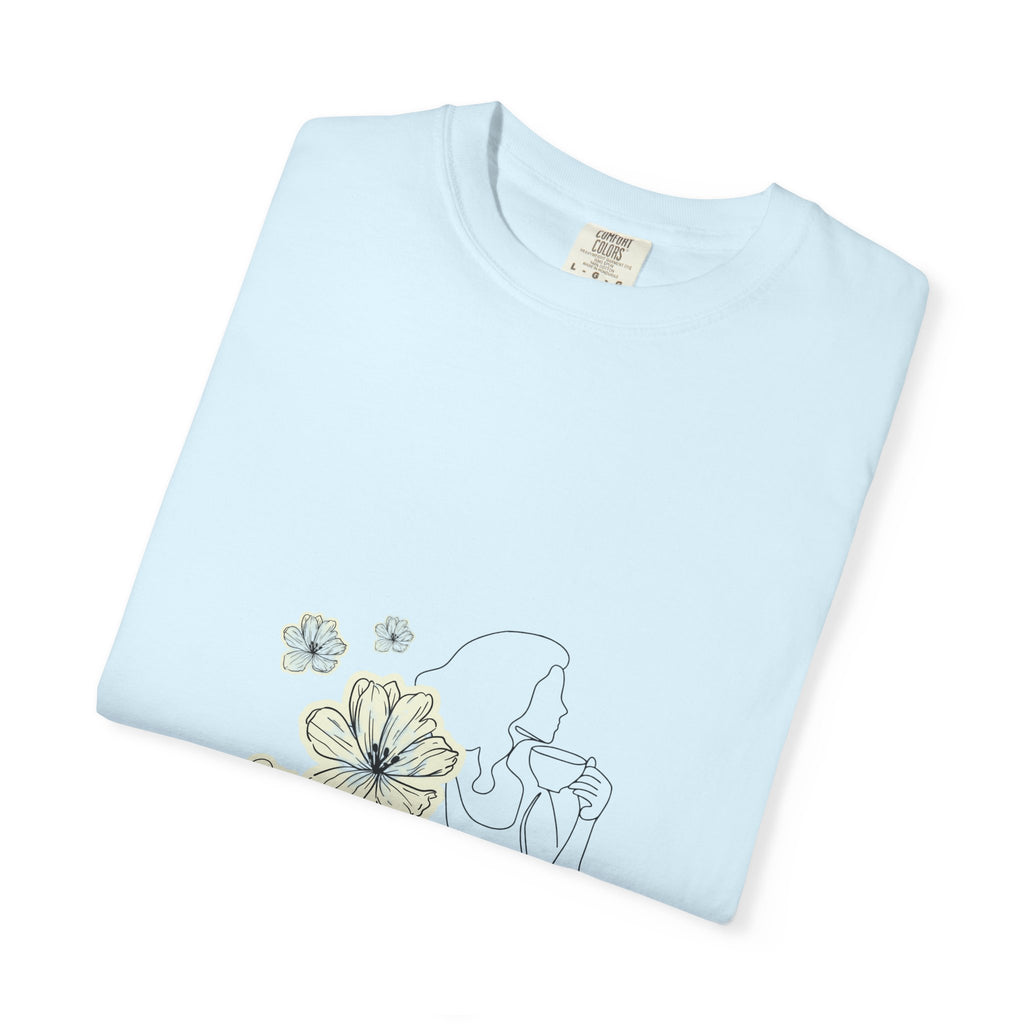 Brewed in His Grace – Coffee & Faith Graphic Tee