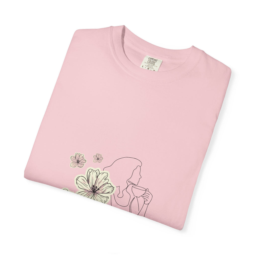 Brewed in His Grace – Coffee & Faith Graphic Tee