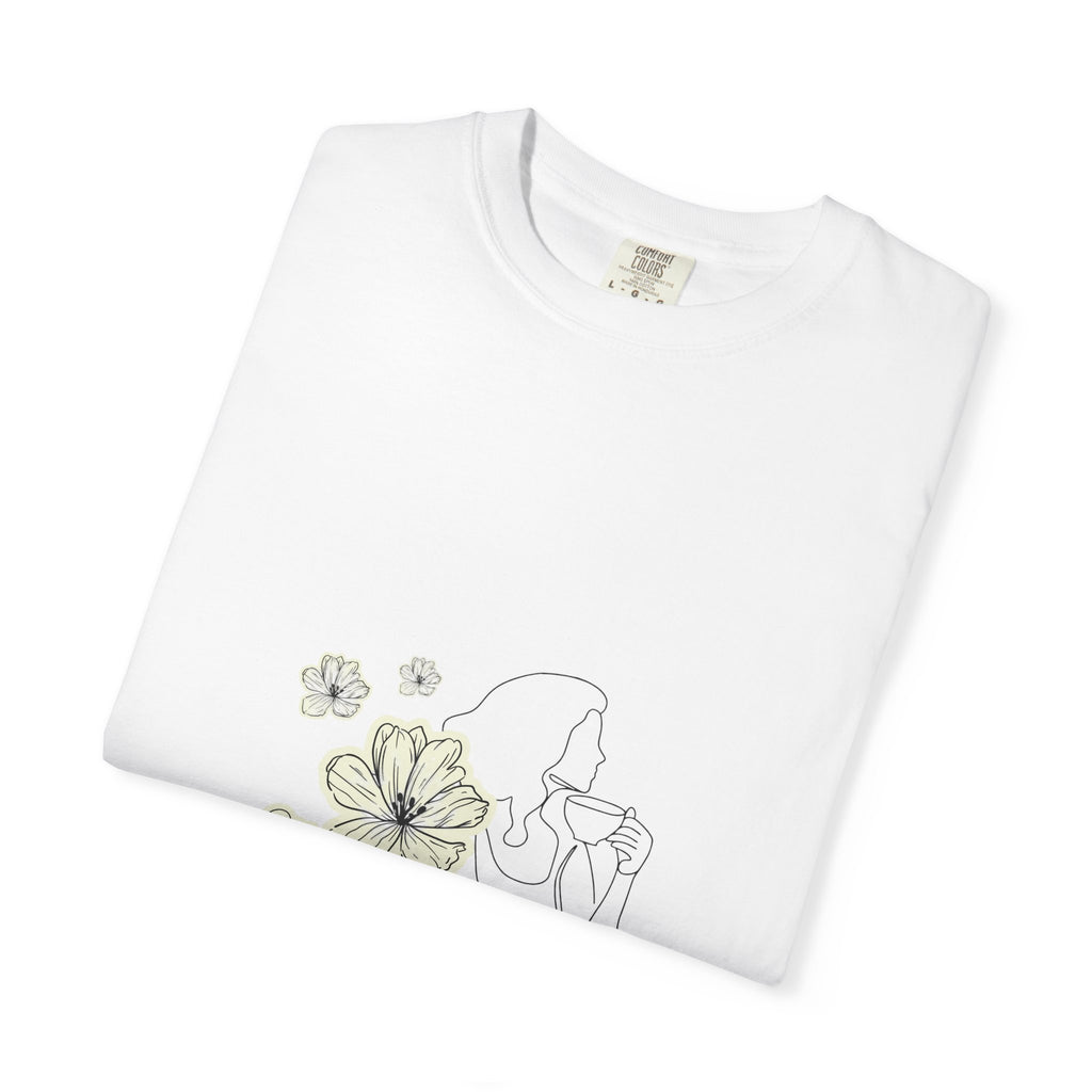 Brewed in His Grace – Coffee & Faith Graphic Tee