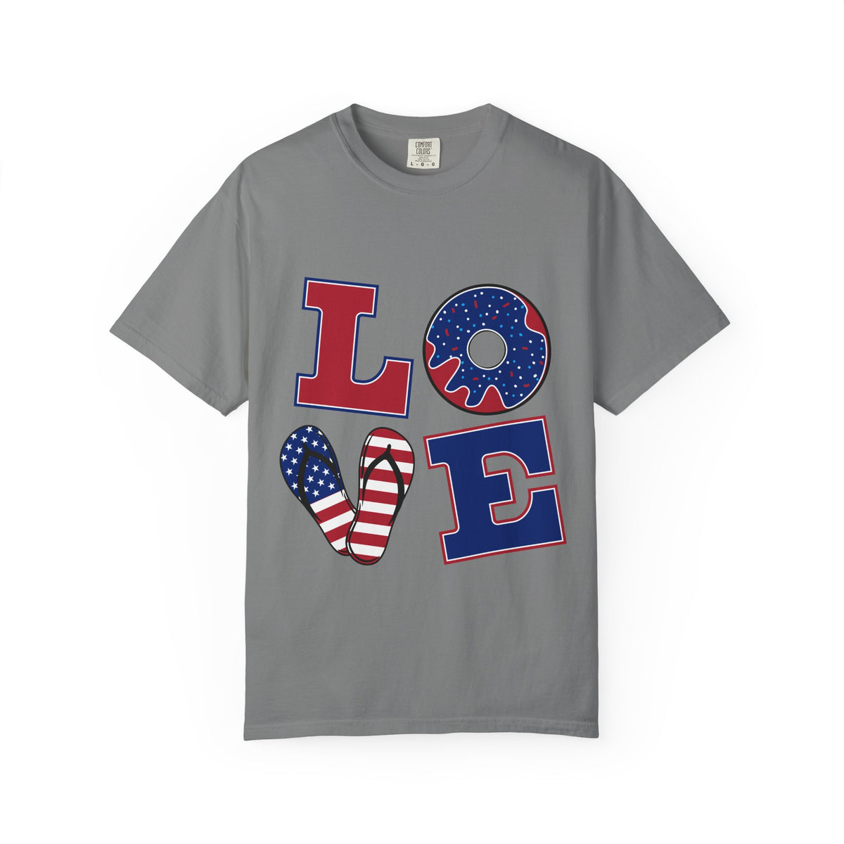 American Love – Patriotic Southern Graphic Tee