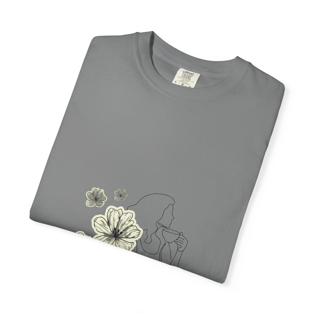 Brewed in His Grace – Coffee & Faith Graphic Tee