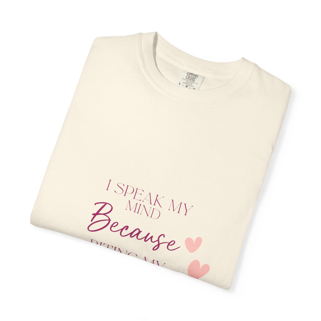 I Speak My Mind – Bold Faith Graphic Tee