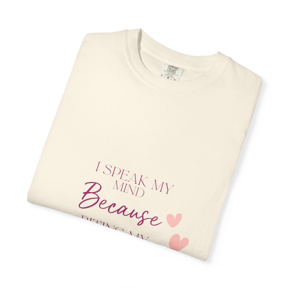 I Speak My Mind – Bold Faith Graphic Tee