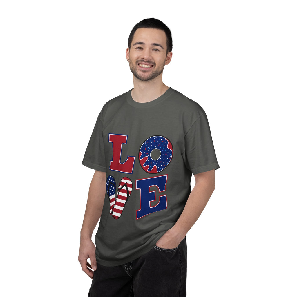 American Love – Patriotic Southern Graphic Tee