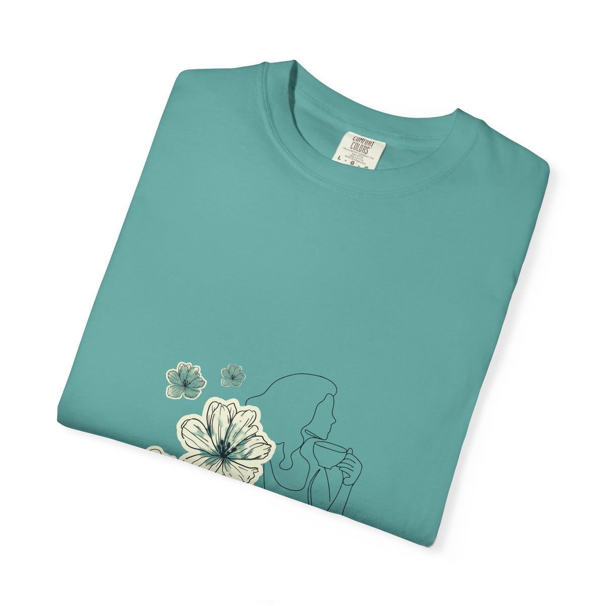 Brewed in His Grace – Coffee & Faith Graphic Tee