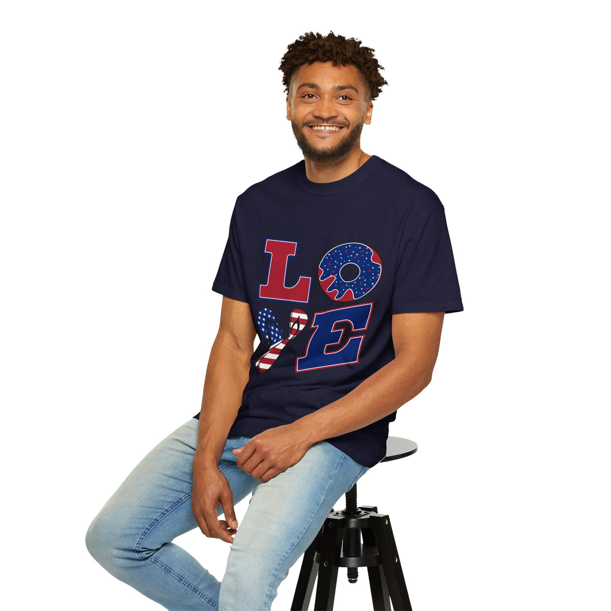American Love – Patriotic Southern Graphic Tee