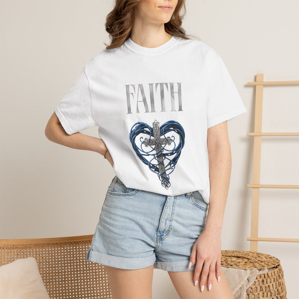Faith Caduceus Graphic T-Shirt