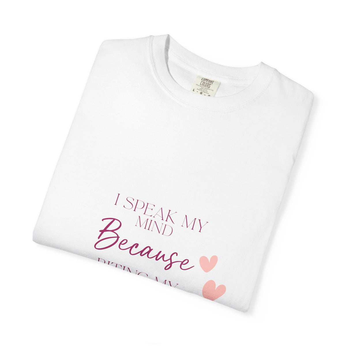 I Speak My Mind – Bold Faith Graphic Tee