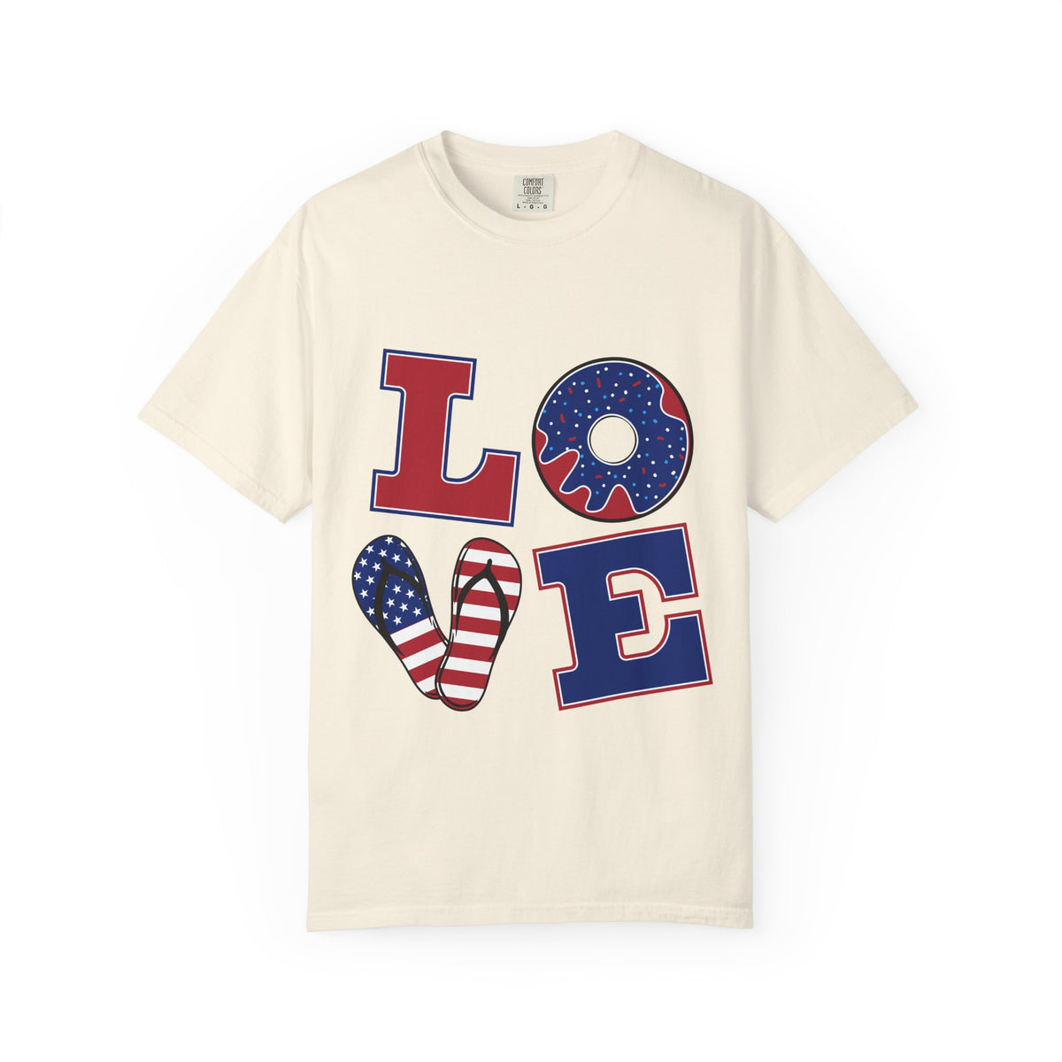 American Love – Patriotic Southern Graphic Tee