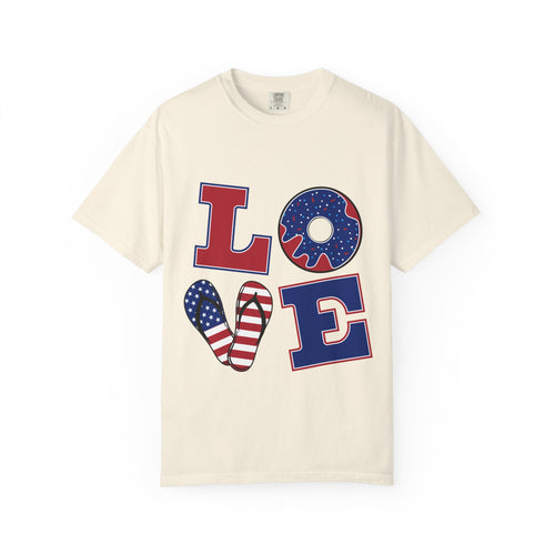American Love – Patriotic Southern Graphic Tee