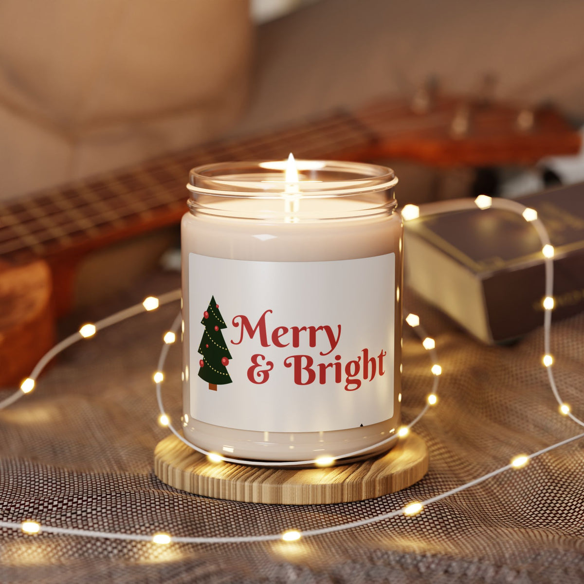 Southern Glow Soy Candle – Hand-Poured Scented Candle Gift, 9oz