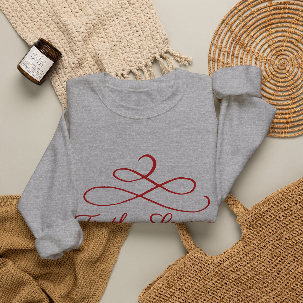 Southern Glow Graphic Crewneck Sweatshirt – Cozy Unisex Style